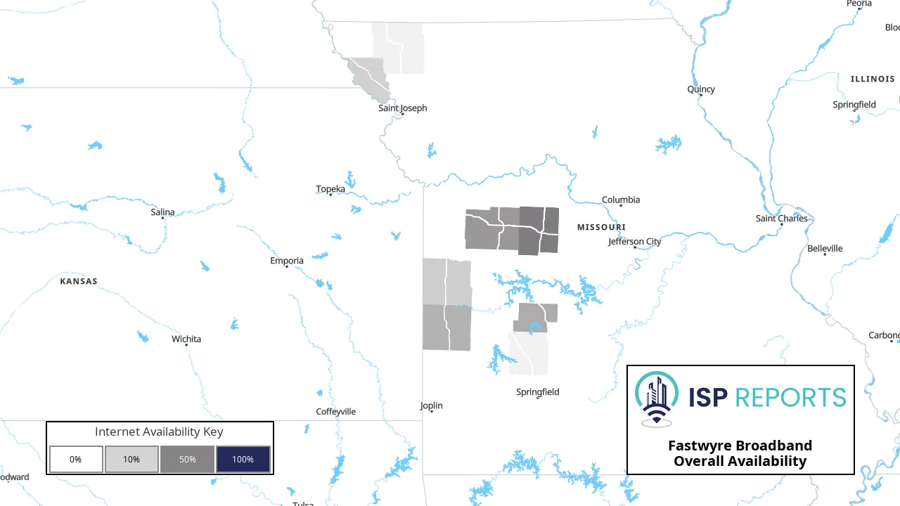 Fastwyre Broadband Internet Availability Map