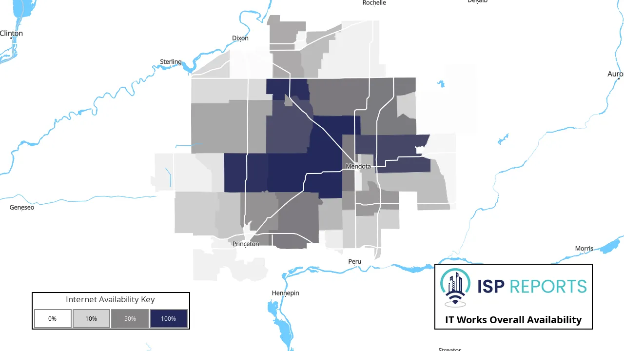 IT Works Internet Availability Map