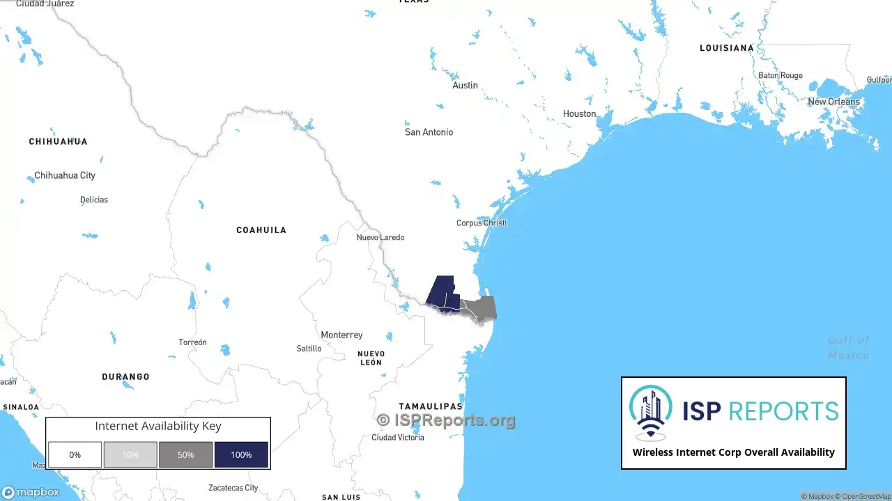 Twin Internet Availability Map