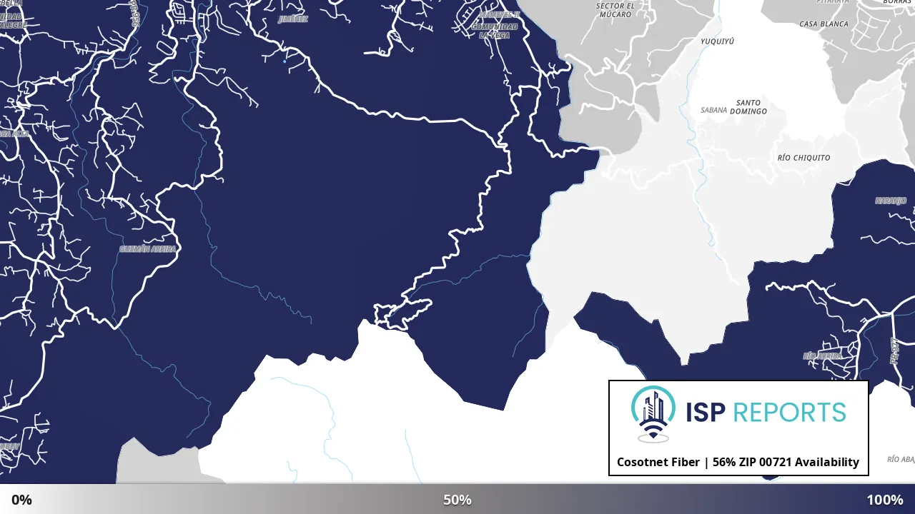 00721, PR map of internet availability