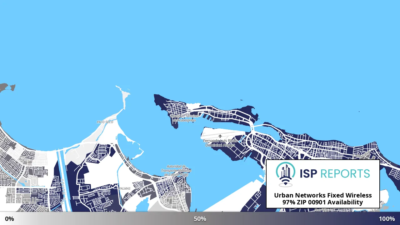 00901, PR map of internet availability