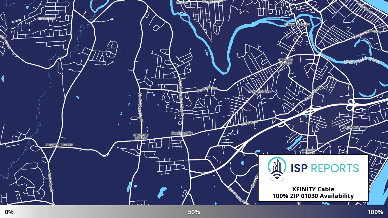 01030, MA map of internet availability