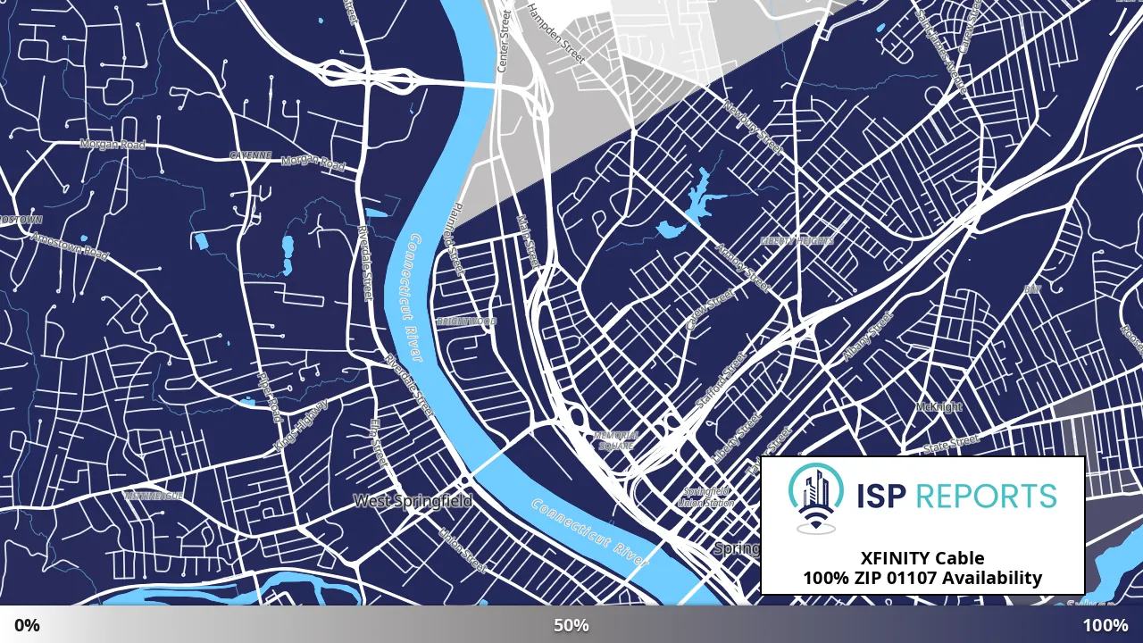 01107, MA map of internet availability