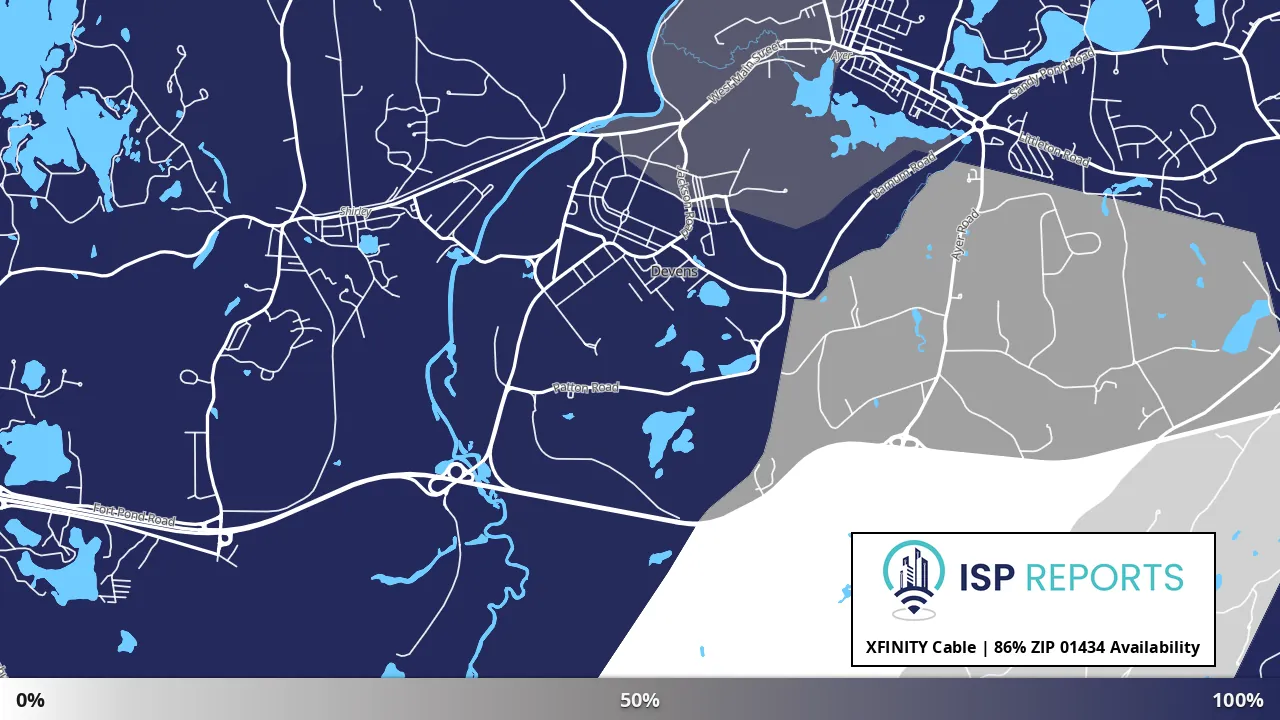 01434, MA map of internet availability