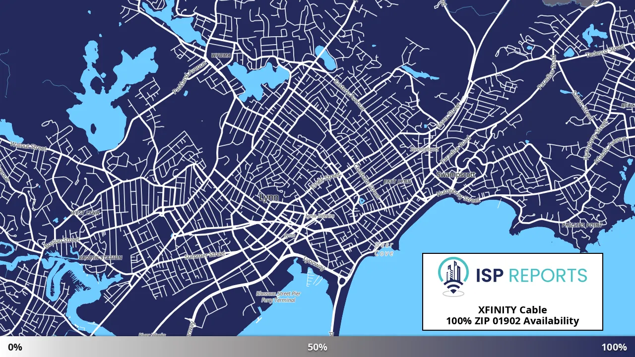 01902, MA map of internet availability