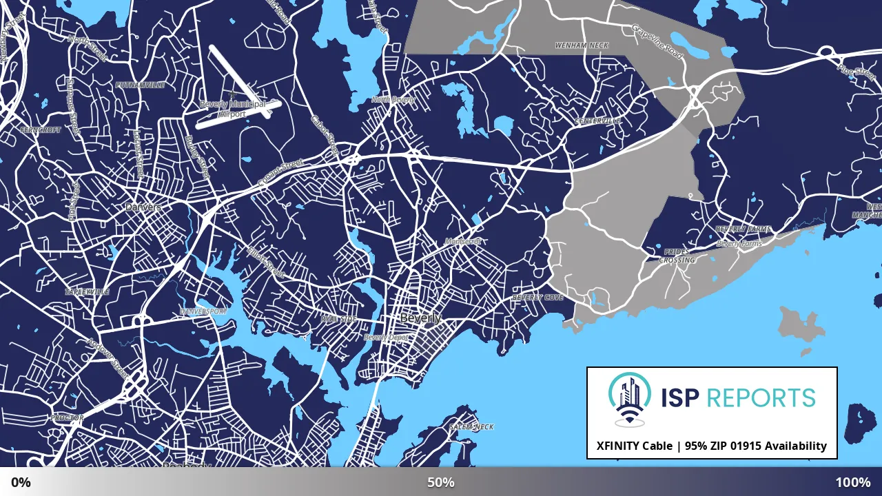 01915, MA map of internet availability