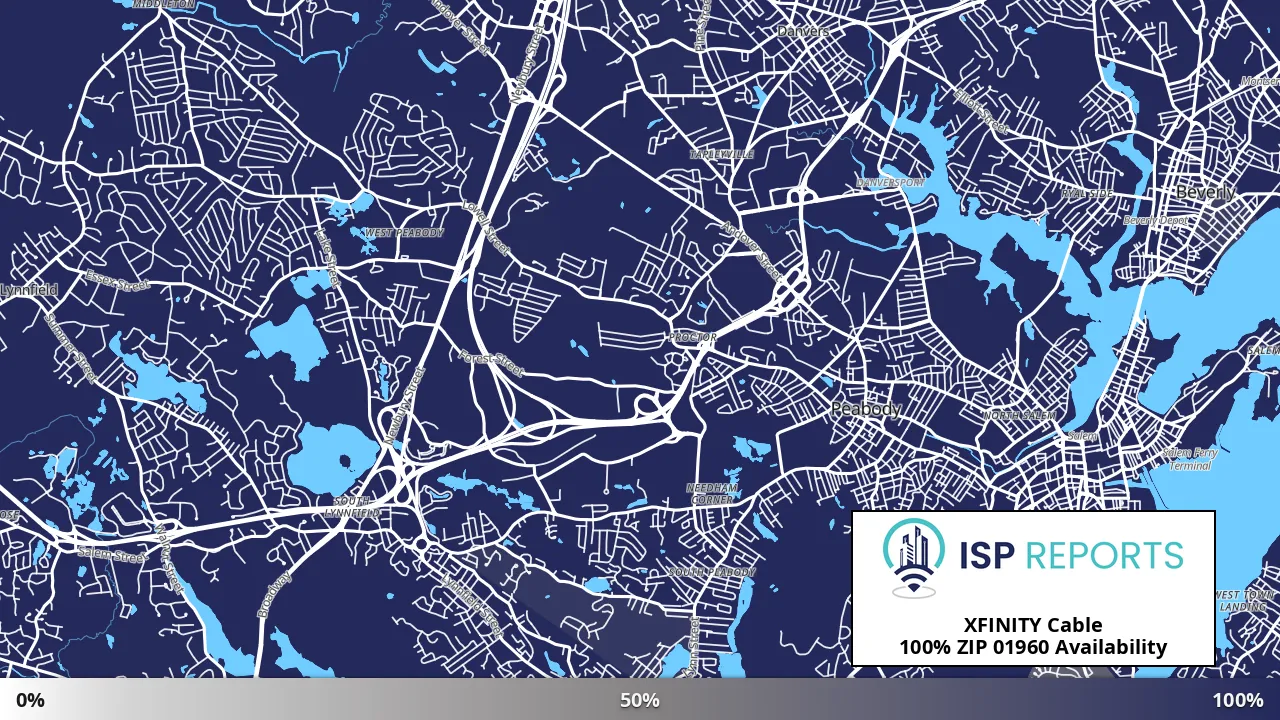 01960, MA map of internet availability