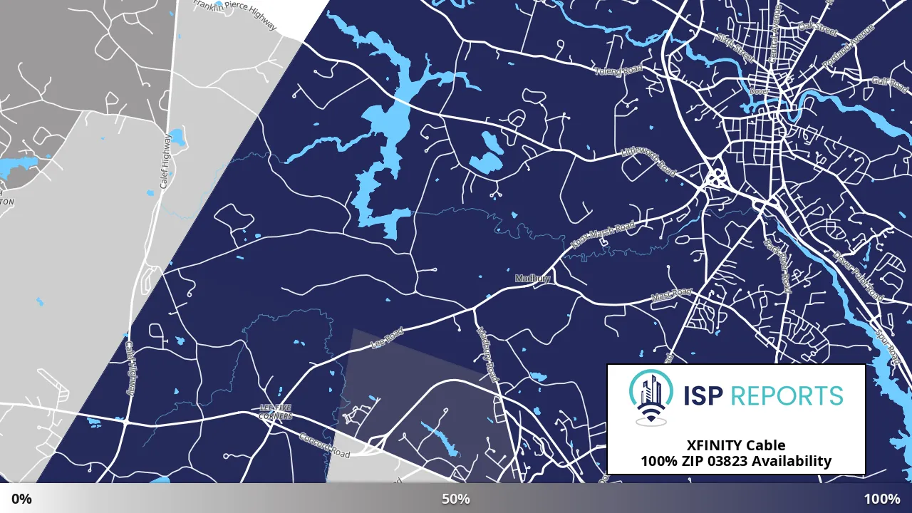 03823, NH map of internet availability