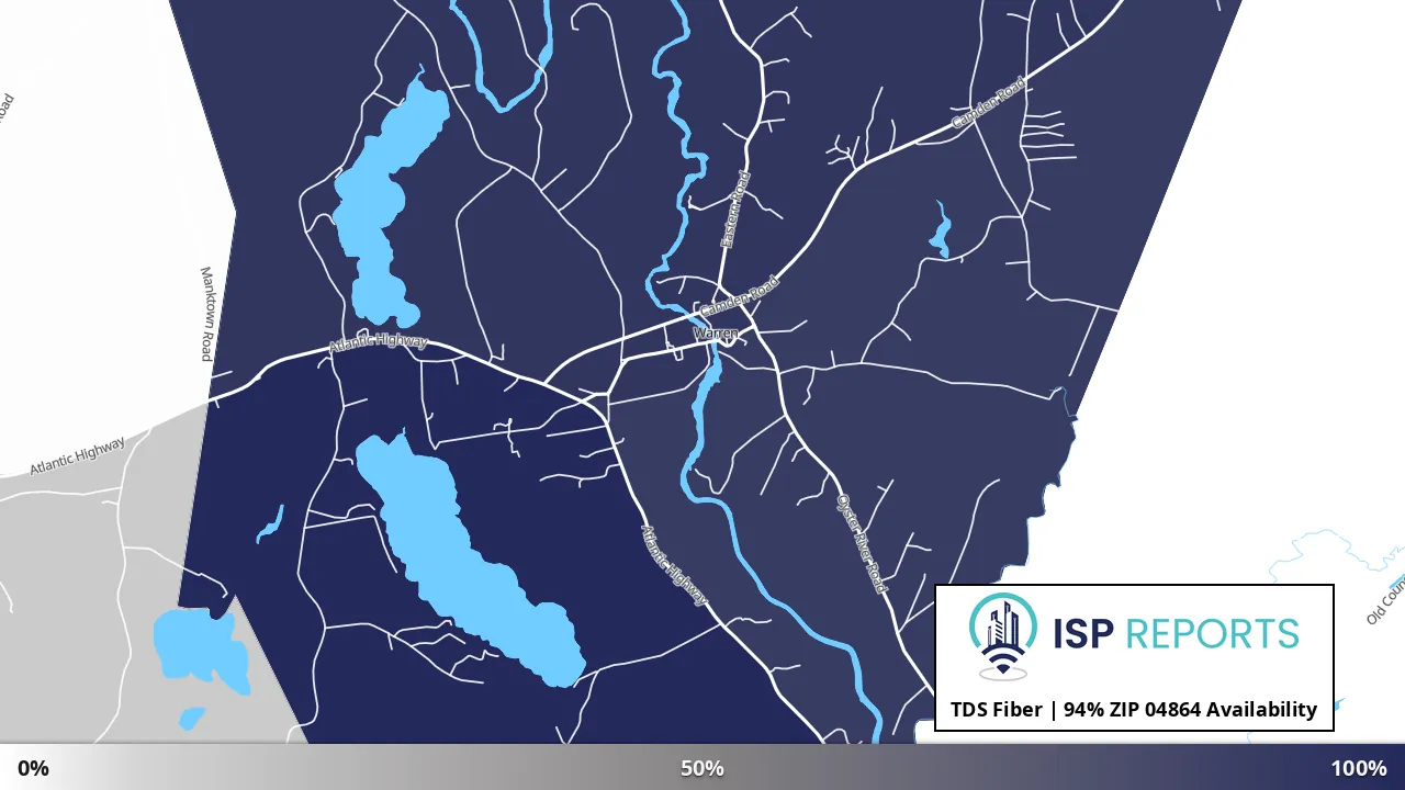 04864, ME map of internet availability