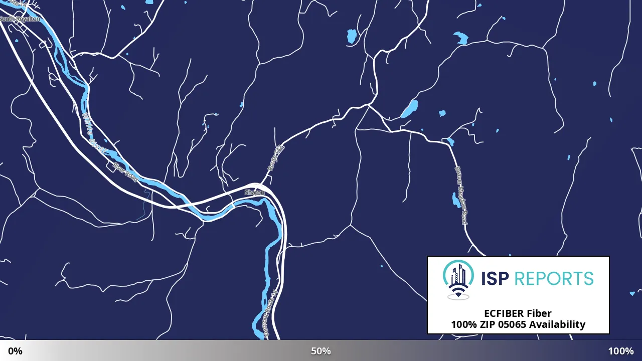 05065, VT map of internet availability