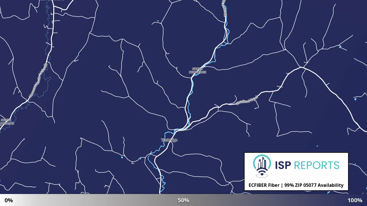 05077, VT map of internet availability