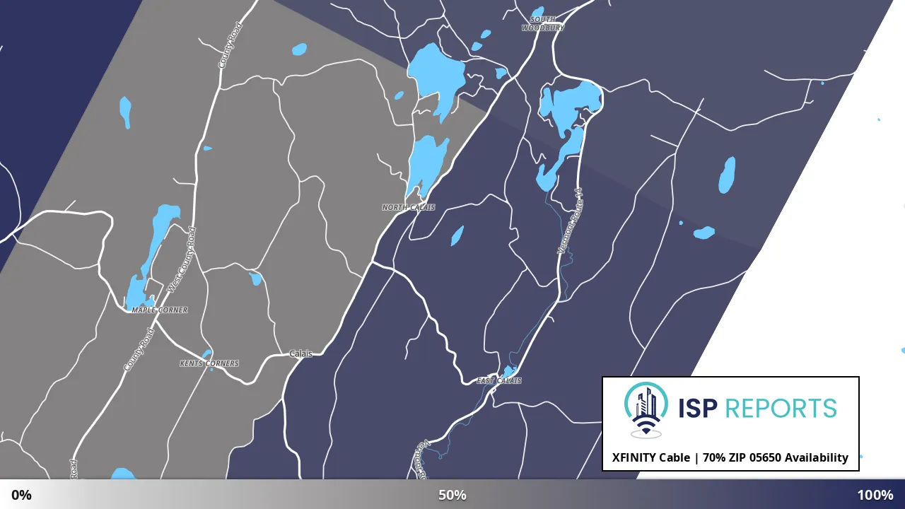 05650, VT map of internet availability