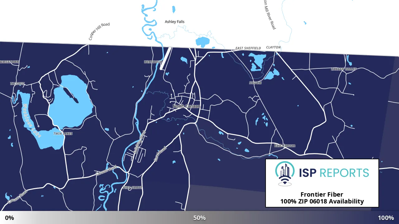 06018, CT map of internet availability