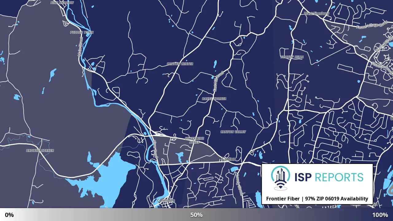 06019, CT map of internet availability