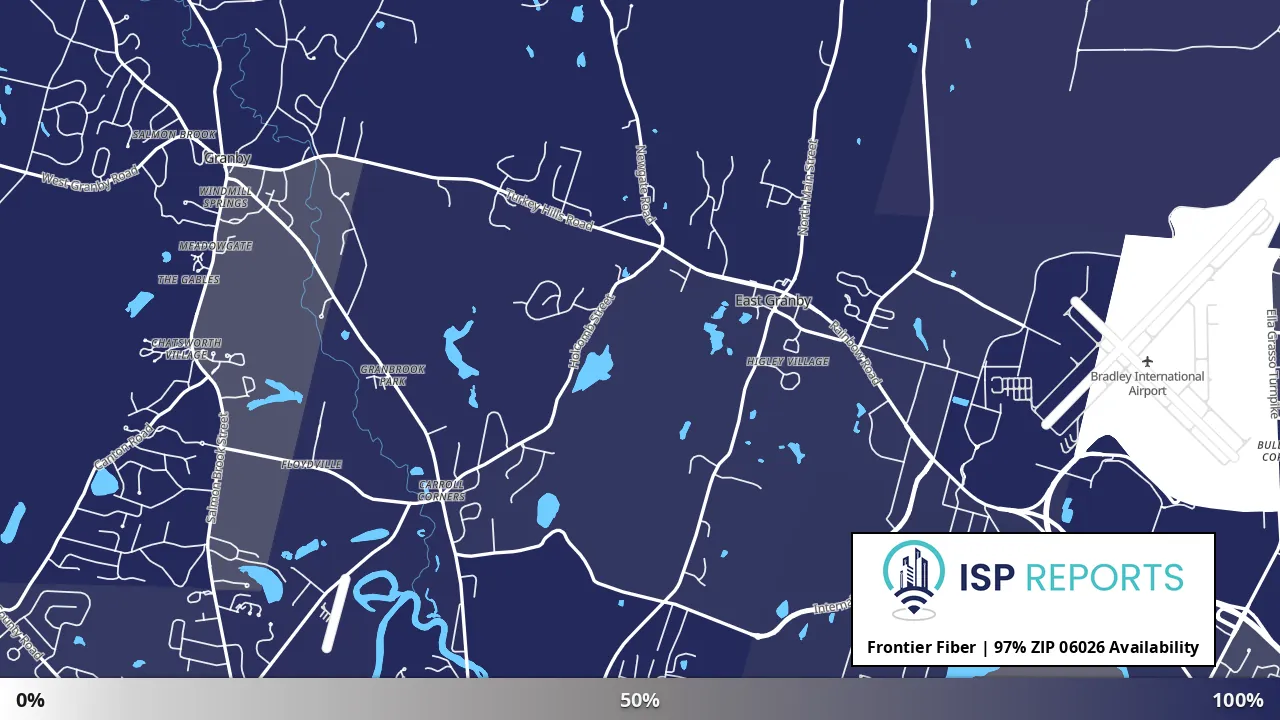 06026, CT map of internet availability