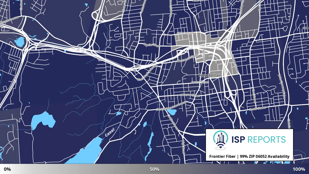 06052, CT map of internet availability