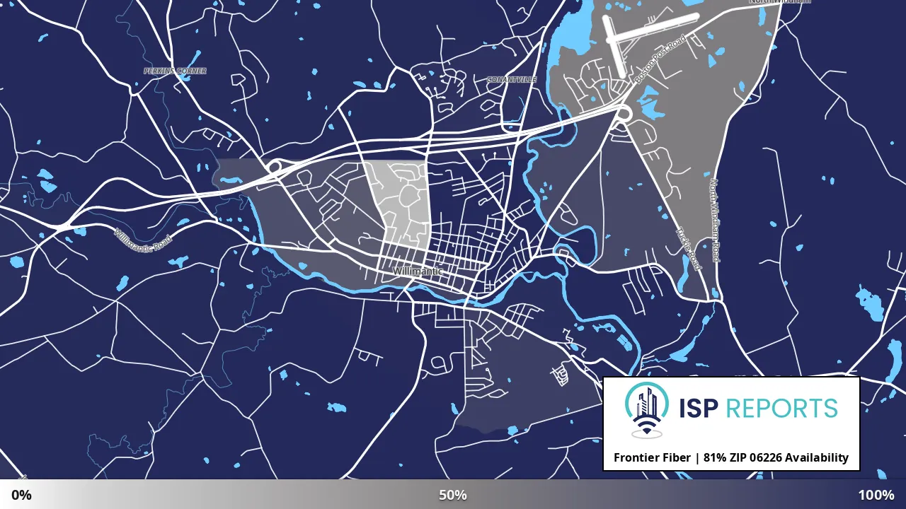 06226, CT map of internet availability