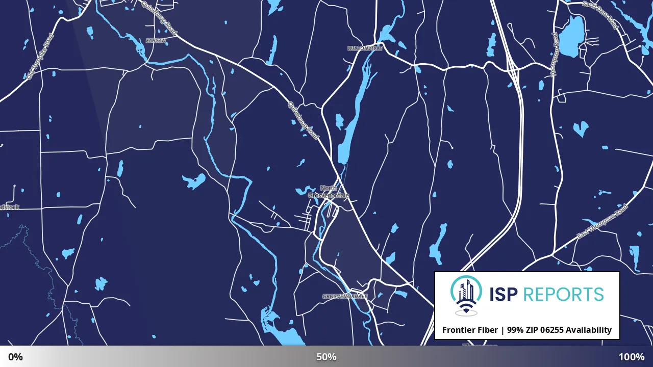06255, CT map of internet availability