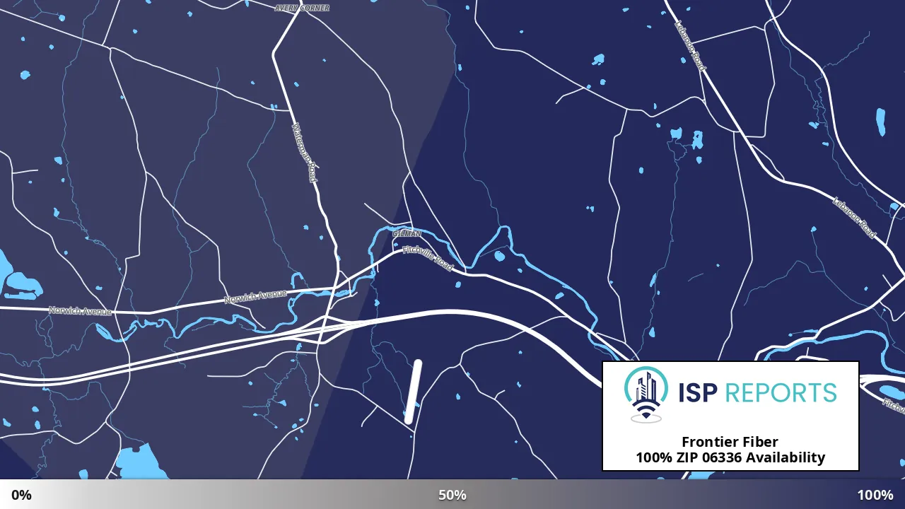 06336, CT map of internet availability