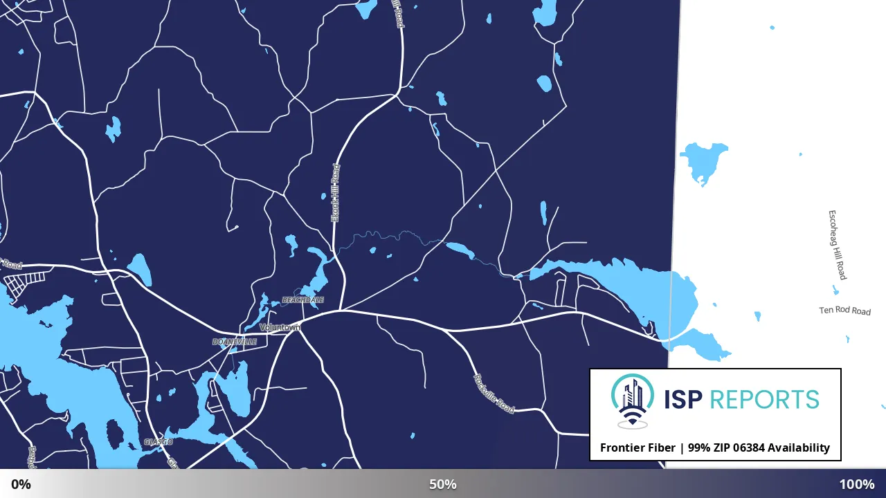 06384, CT map of internet availability