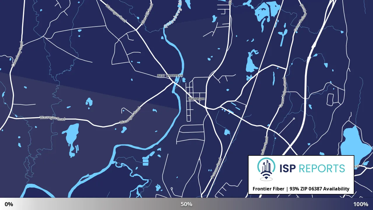 06387, CT map of internet availability