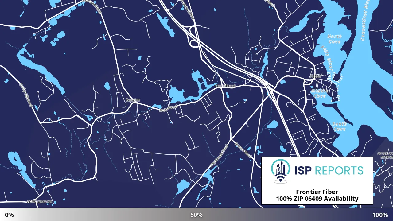 06409, CT map of internet availability
