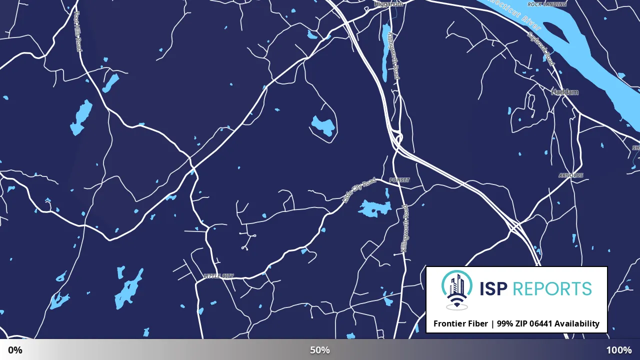 06441, CT map of internet availability
