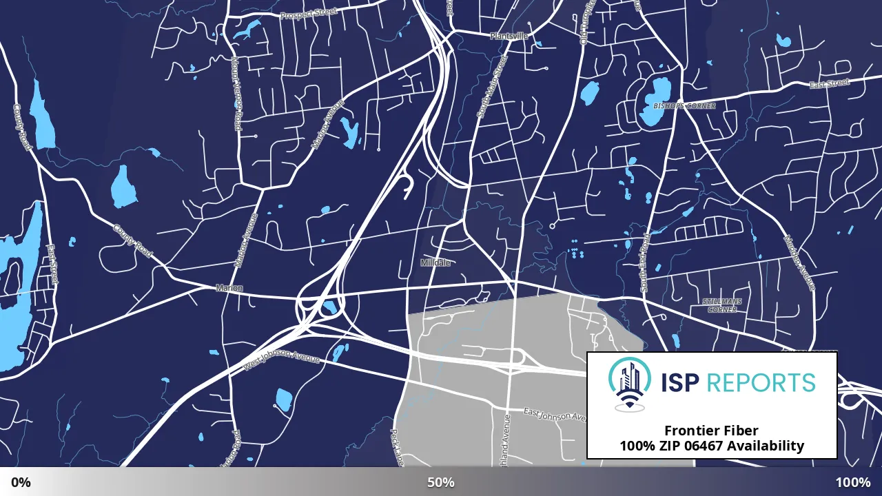 06467, CT map of internet availability