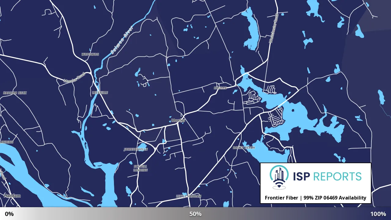 06469, CT map of internet availability