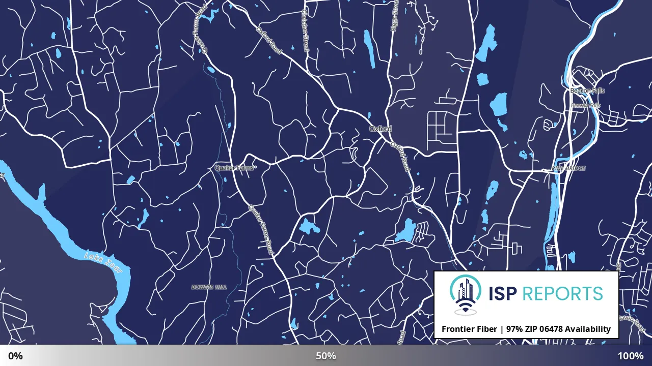 06478, CT map of internet availability