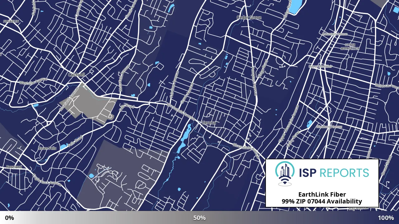 07044, NJ map of internet availability