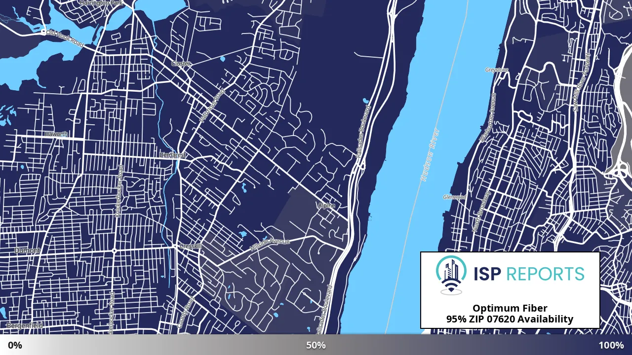 07620, NJ map of internet availability