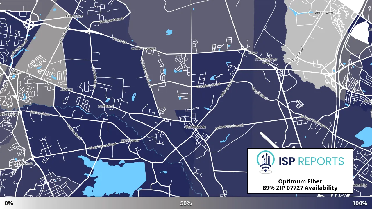 07727, NJ map of internet availability