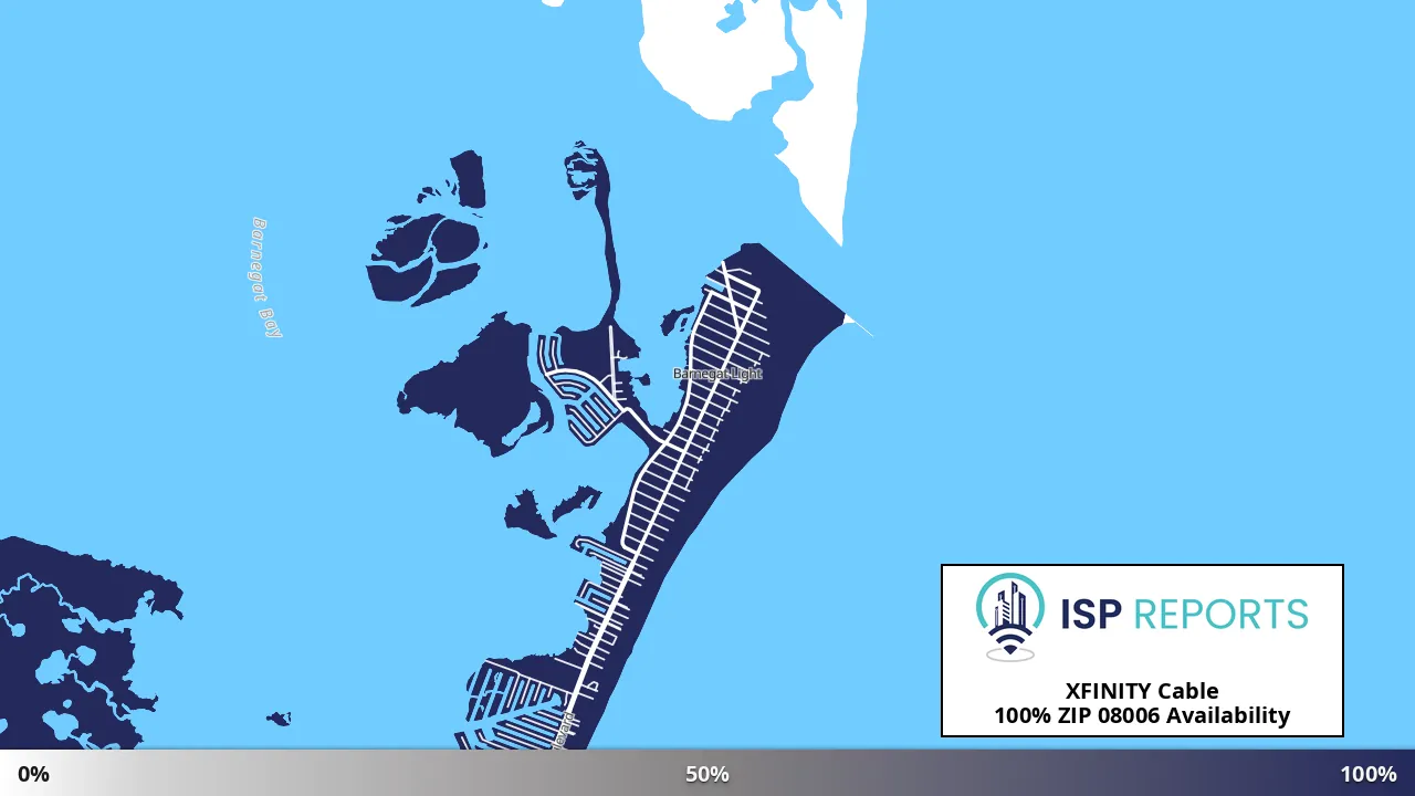08006, NJ map of internet availability