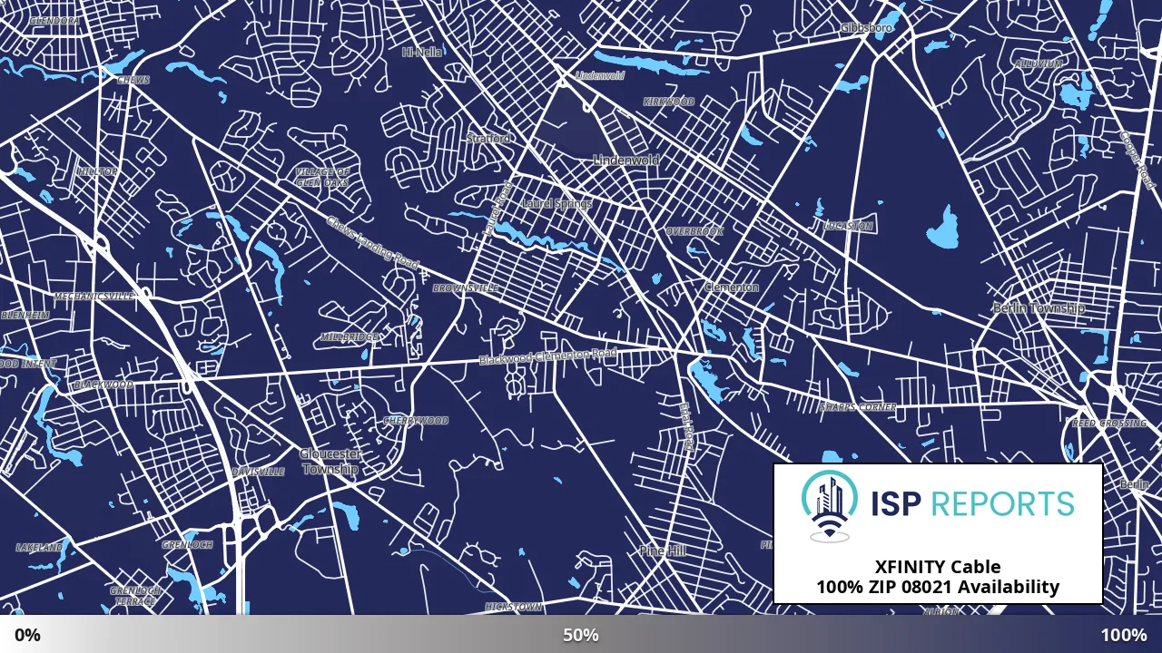 08021, NJ map of internet availability