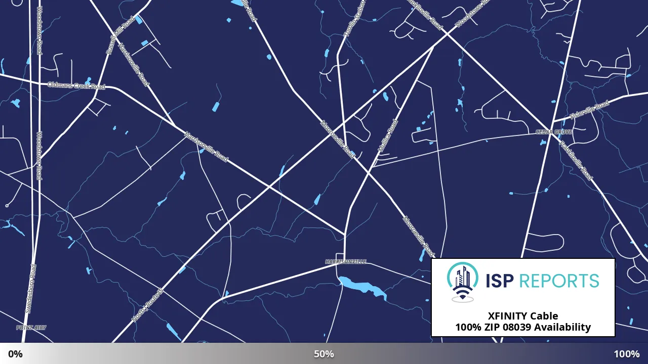 08039, NJ map of internet availability