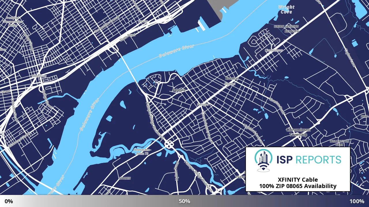 08065, NJ map of internet availability