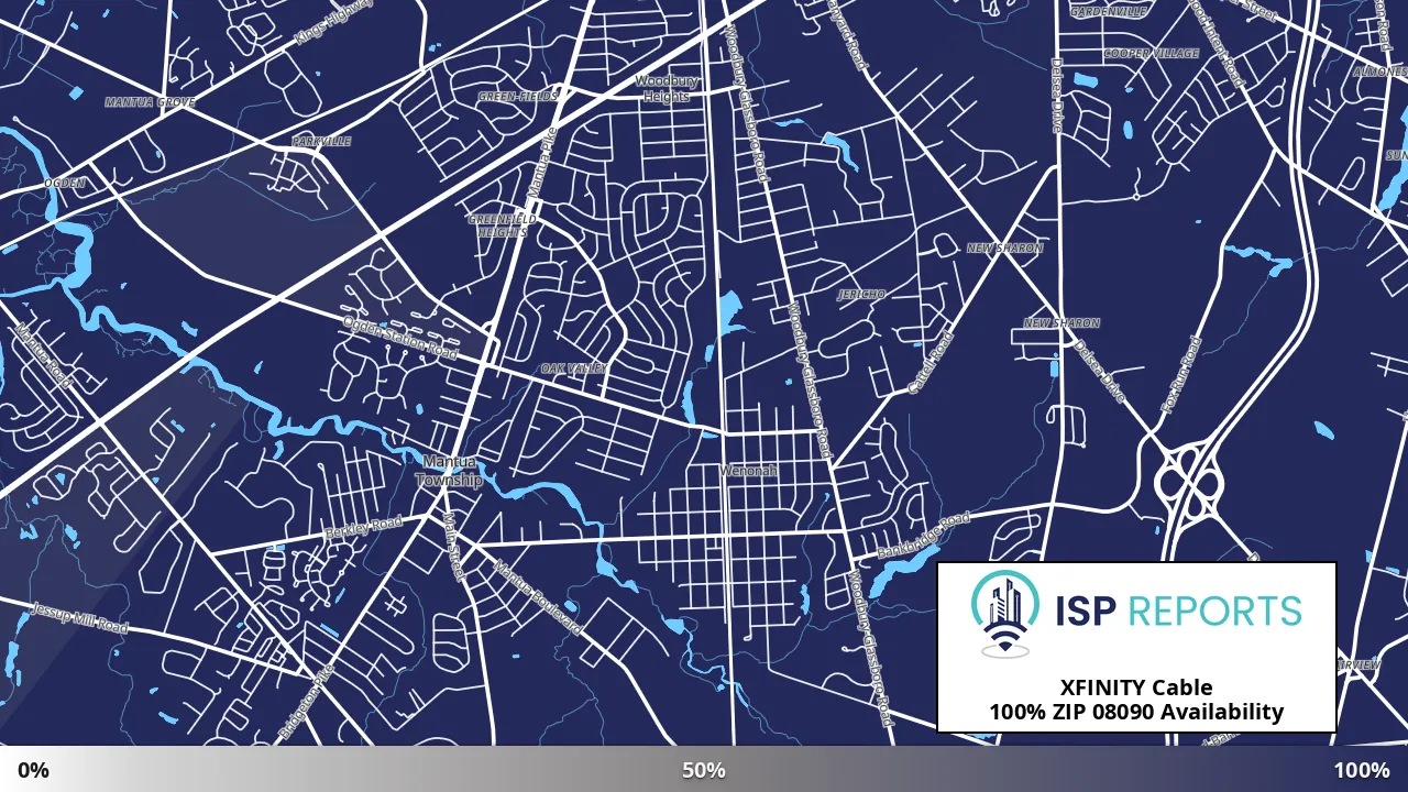 08090, NJ map of internet availability