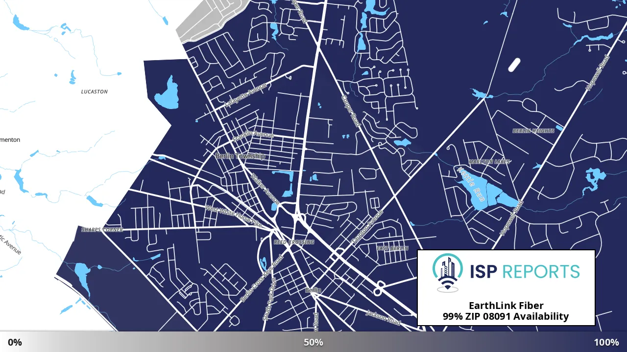 08091, NJ map of internet availability