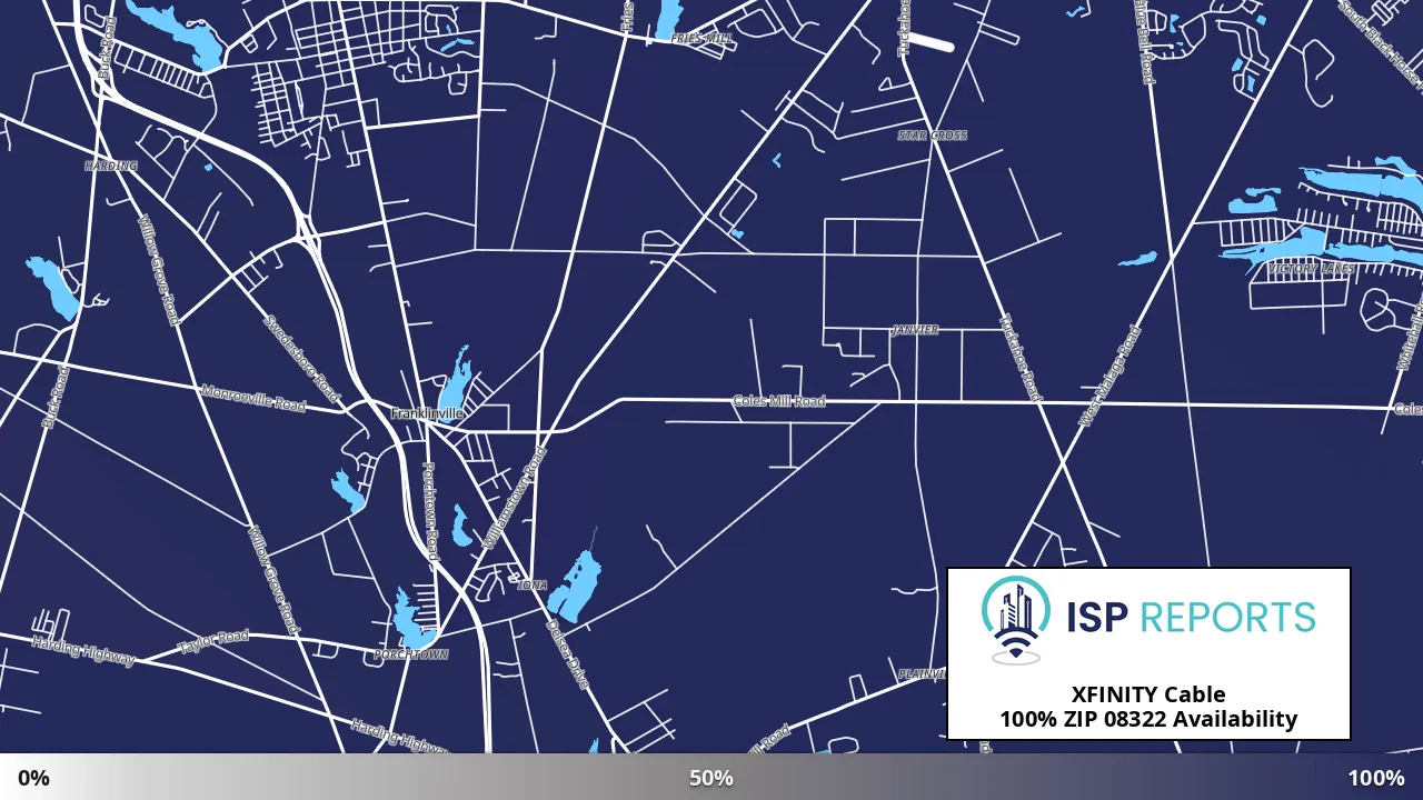 08322, NJ map of internet availability