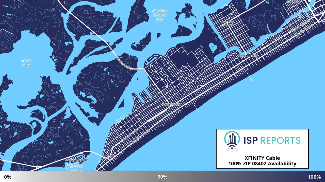 08402, NJ map of internet availability