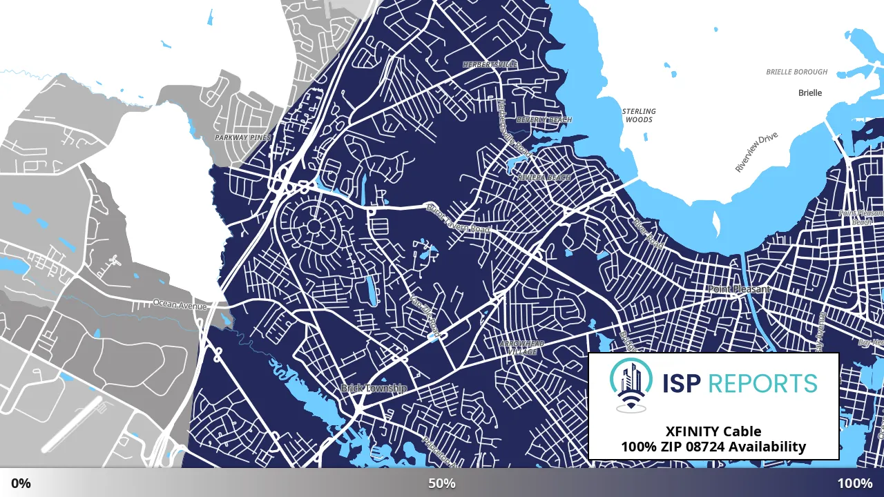 08724, NJ map of internet availability
