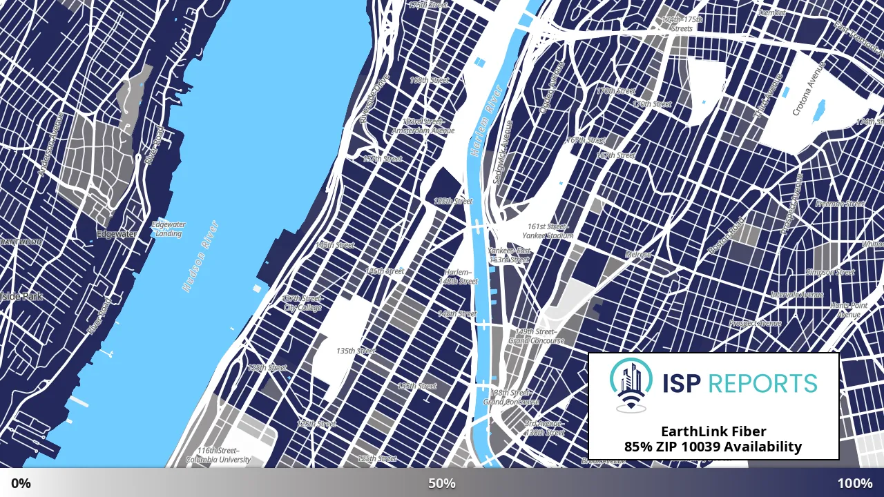 10039, NY map of internet availability