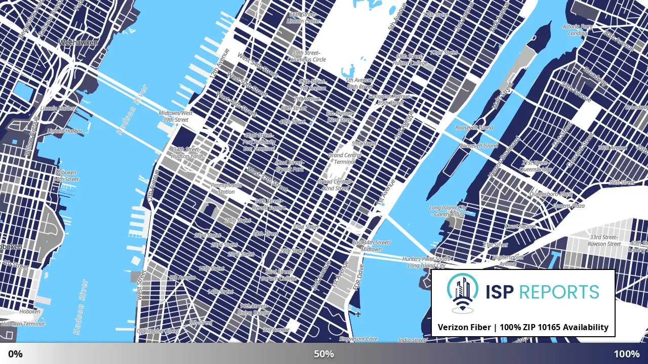 10165, NY map of internet availability