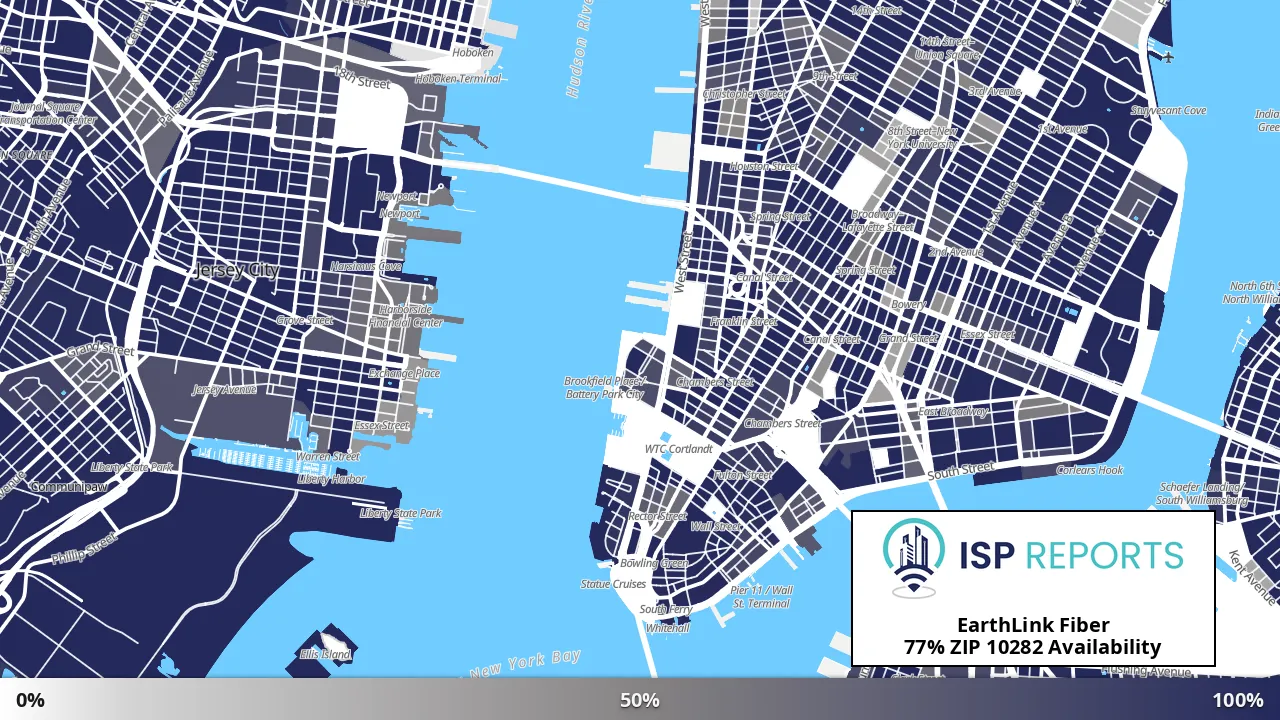 10282, NY map of internet availability