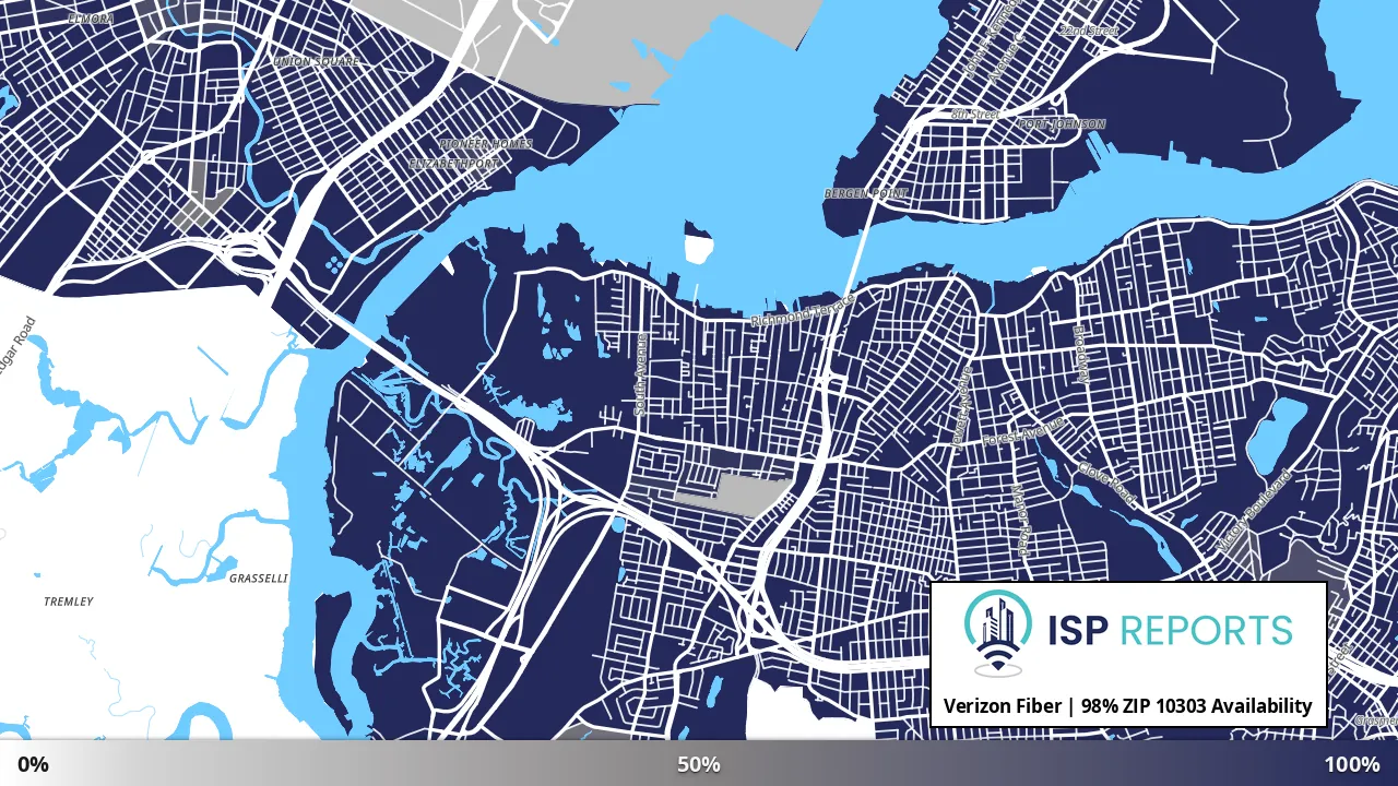 10303, NY map of internet availability