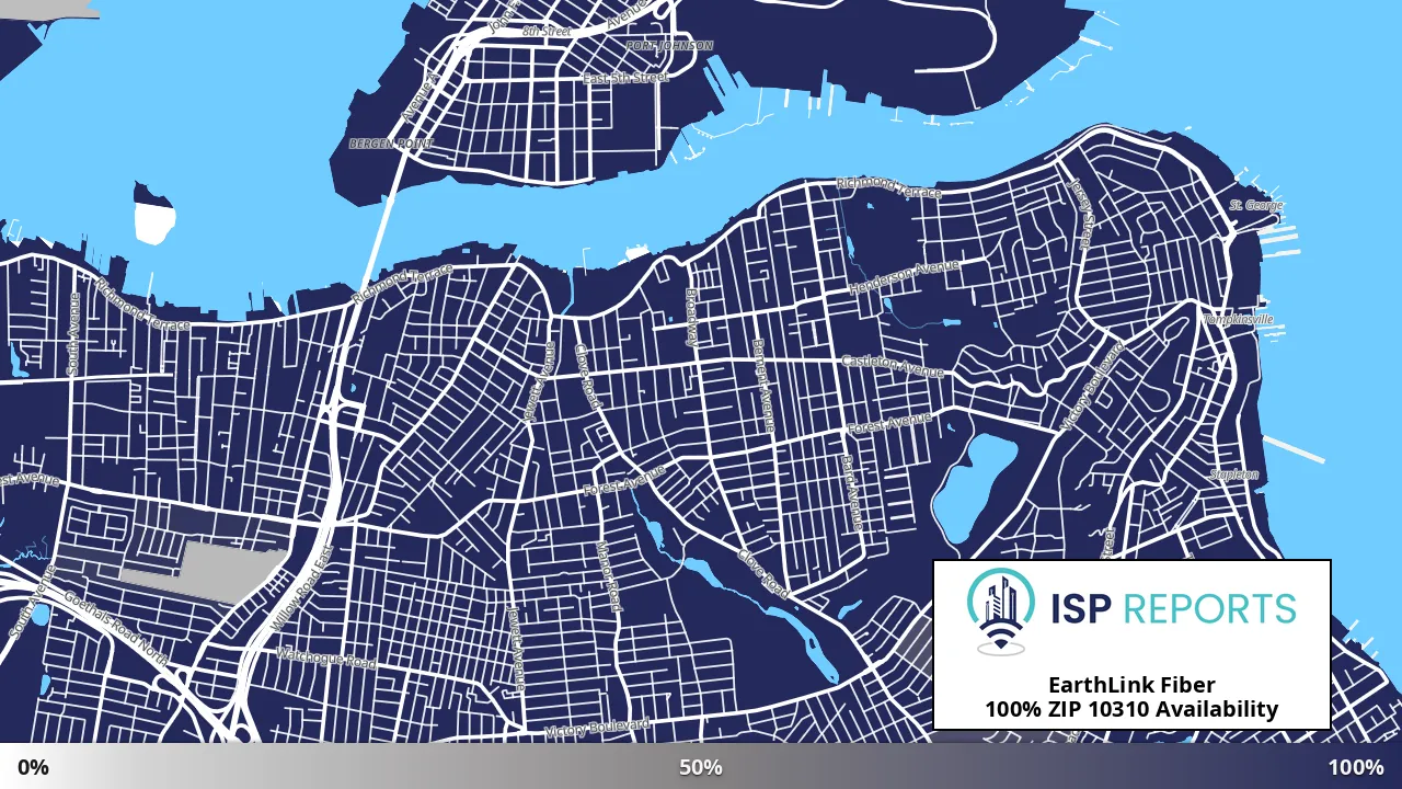 10310, NY map of internet availability