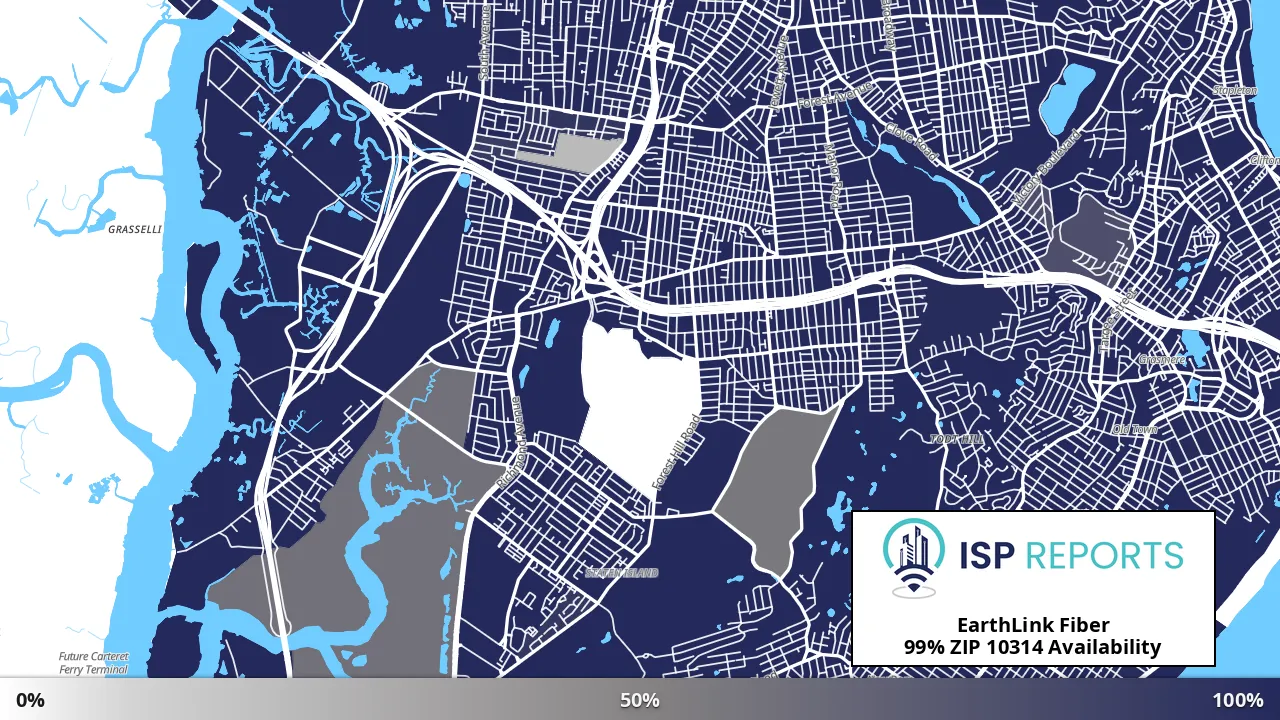 10314, NY map of internet availability