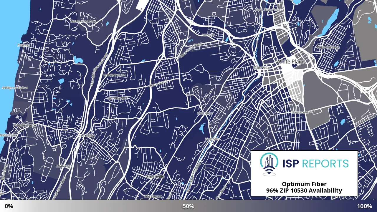 10530, NY map of internet availability