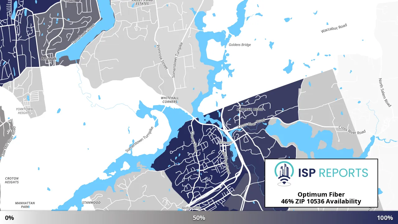 10536, NY map of internet availability